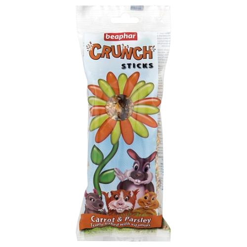 Beaphar Small Animal Treats Carrot & Parsley Crunch Sticks Pack of 2