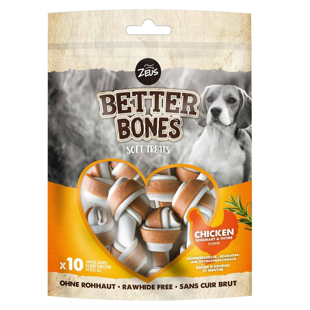 Zeus Better Bones Chicken Small Bones Pack of 10