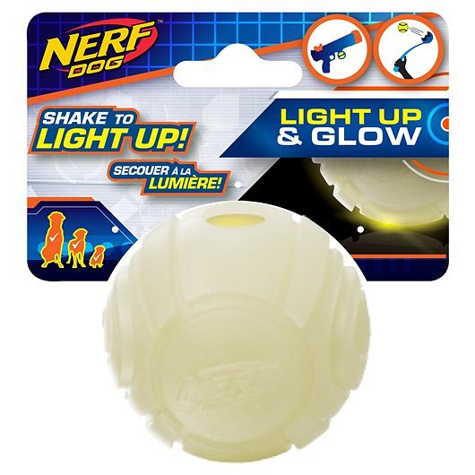 Nerf Dog LED Glow Sonic Ball 2.5"