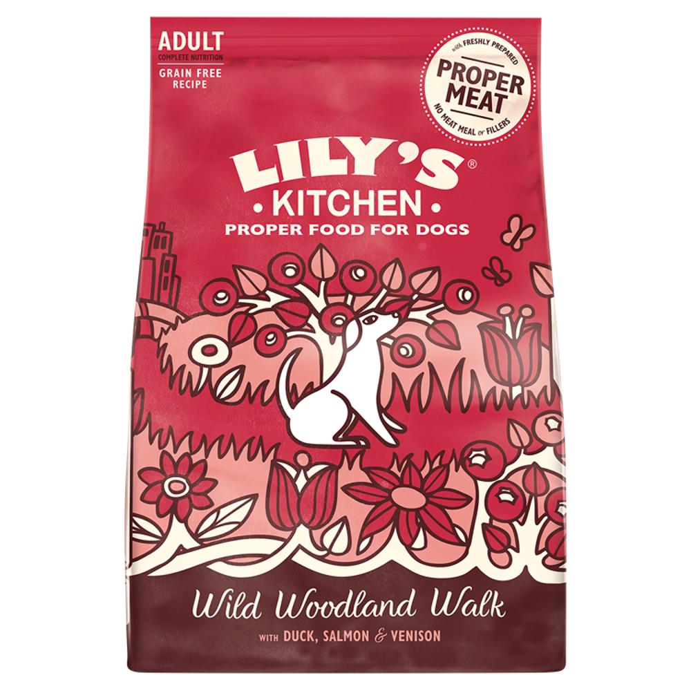 Lilys Kitchen Venison & Duck Dry Dog Food 1kg