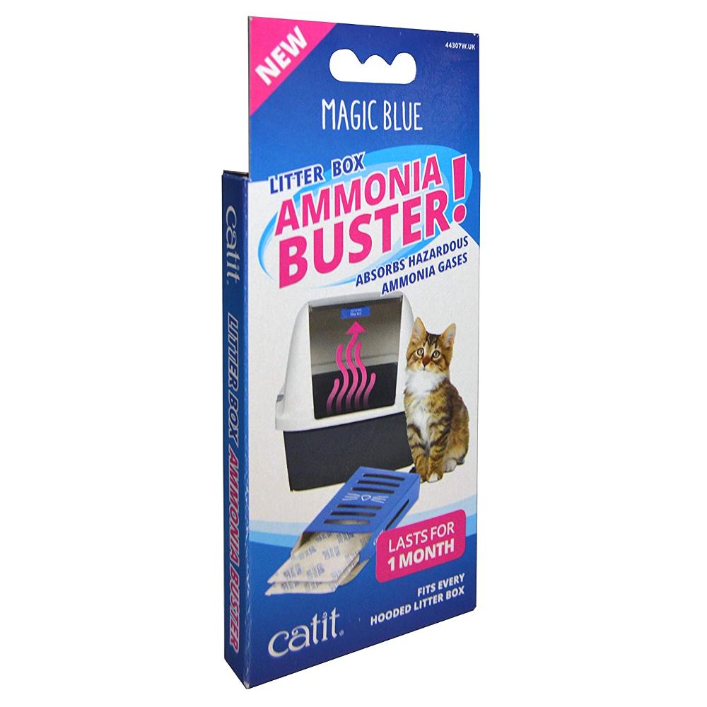 Catit Magic Blue Litter Box Cardboard Cartridge Starter Pack