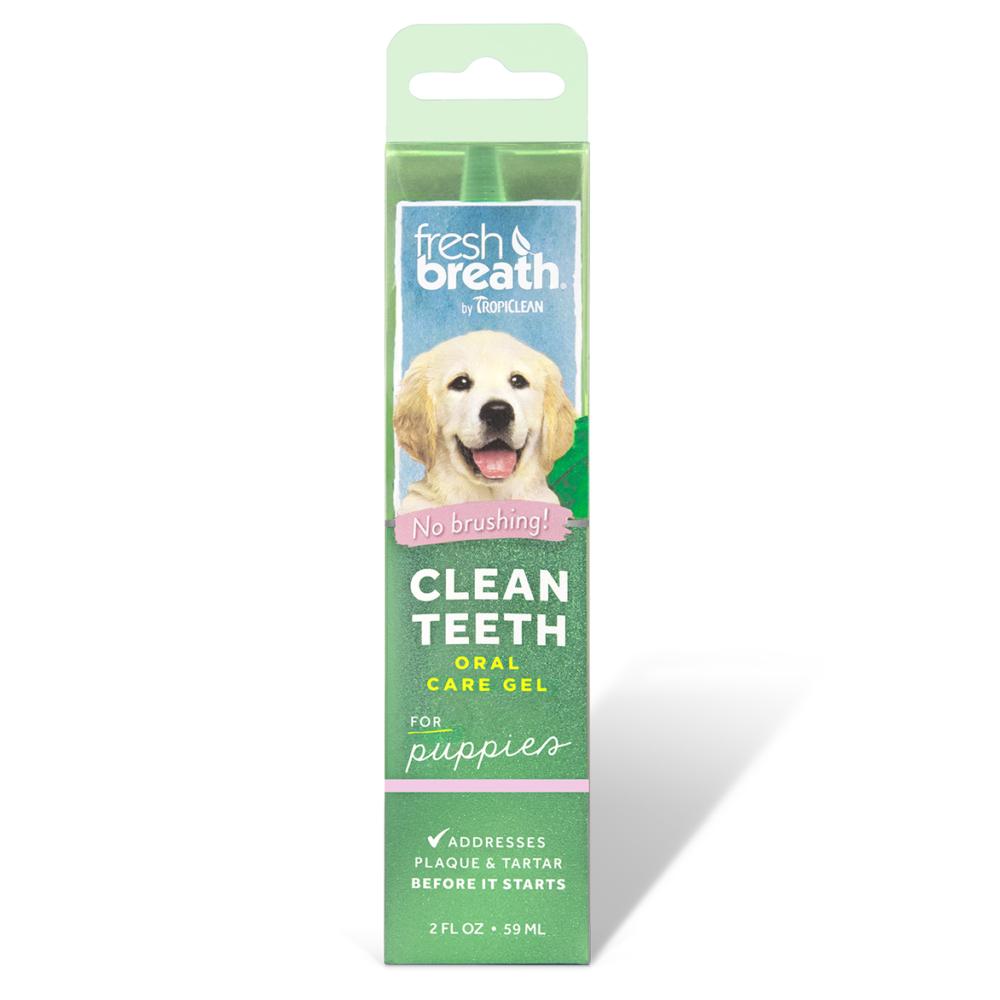 Tropiclean Fresh Breath Oral Dental Care Gel for Puppies 59ml