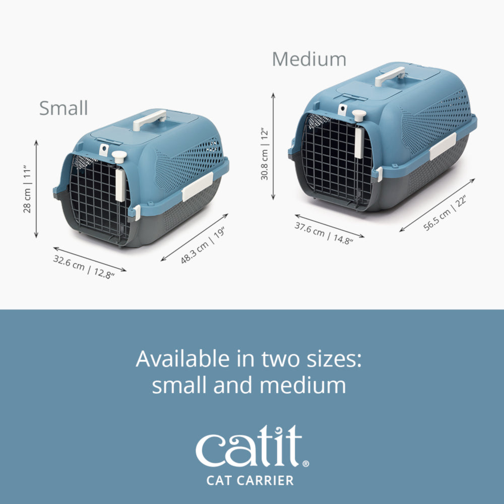 Catit Voyageur Cat & Small Dog Carriers Blue 2 Sizes
