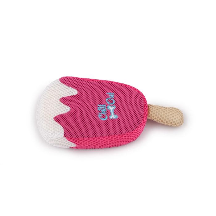 All For Paws Chill Out Strawberry Ice Cream Dog Toy