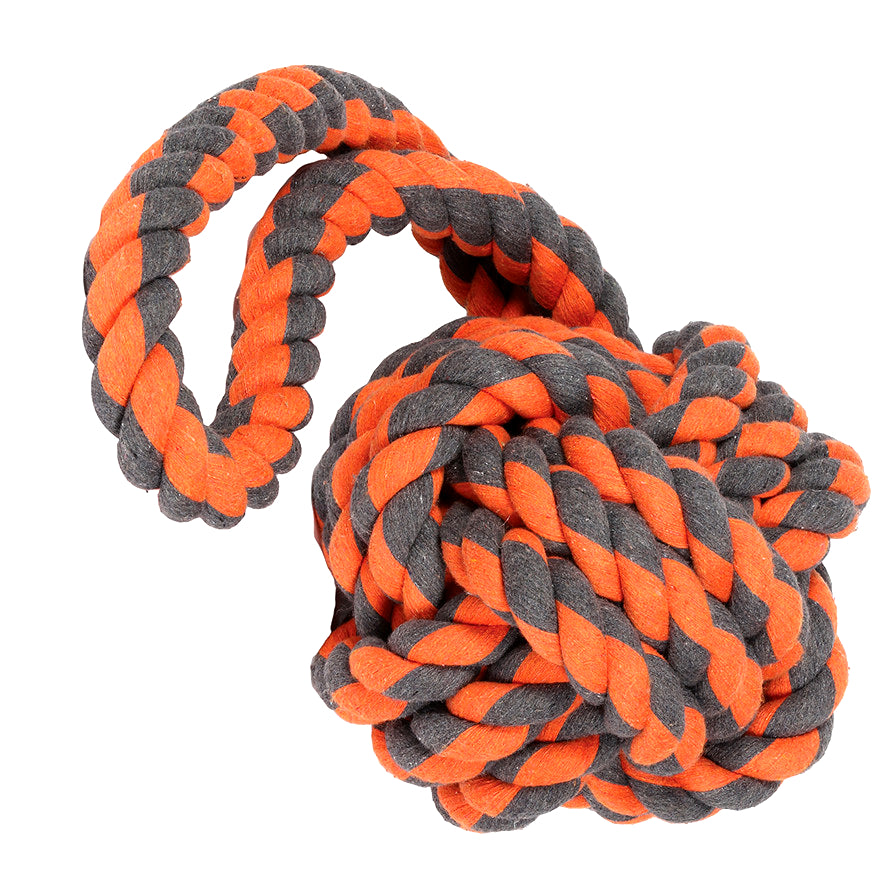Nuts For Knots Extreme Dog Rope Toys Tugger Ball
