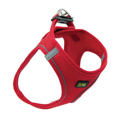 Go WALK Dog Airmesh Harnesses Red 5 Sizes