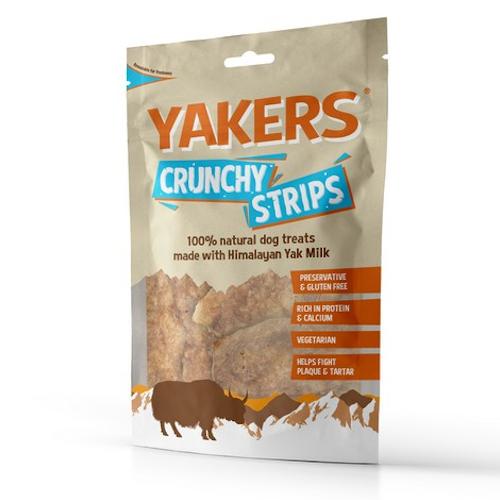 Yakers Dog Treats Crunchy Strips 70g