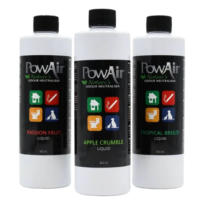 PowAir Liquid 3 Flavours 2 Sizes