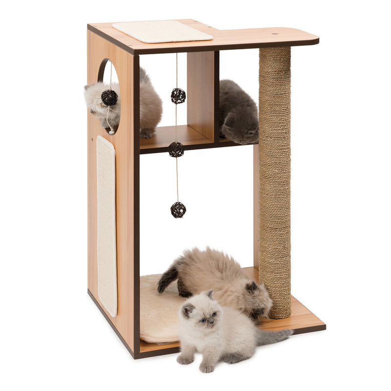 Catit Cat Furniture Vesper Box Large Walnut