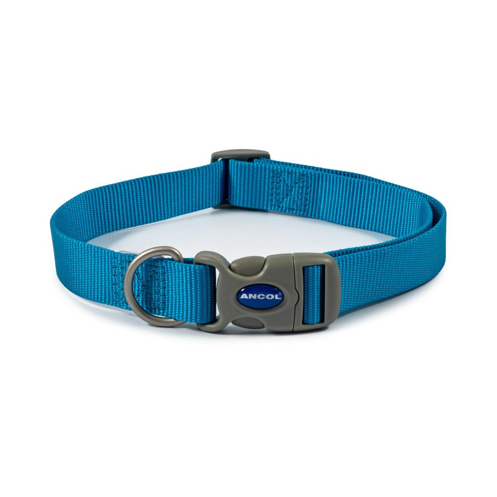 Ancol Dog & Puppy Collars Nylon Blue 3 Sizes