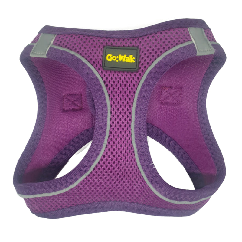 Go WALK Dog Airmesh Harnesses Purple 5 Sizes