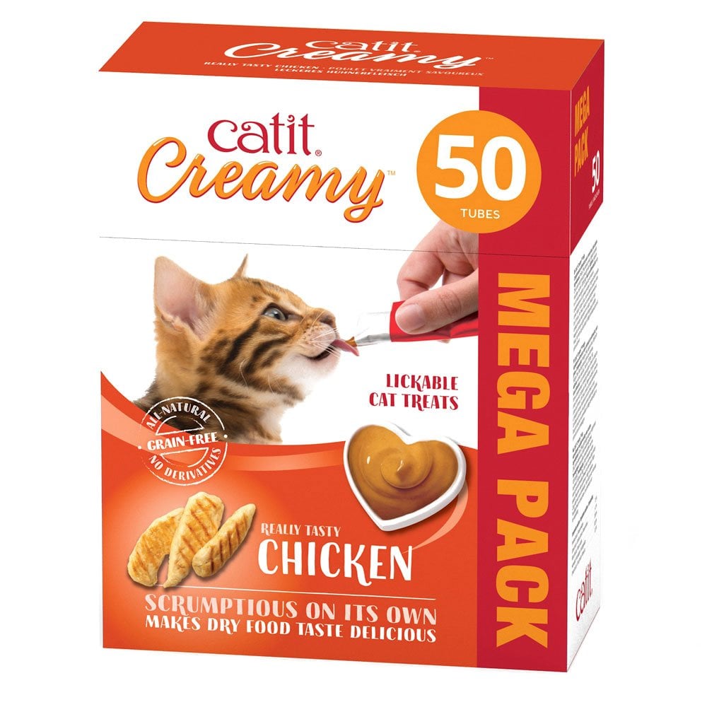 Catit Creamy All Natural Cat Treats Chicken