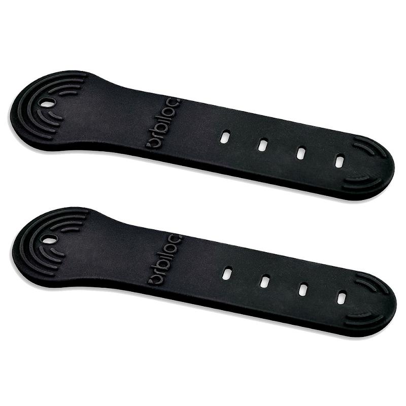 Orbiloc Dog Dual Safety Light Adjustable Rubber Straps x 2 Replacements
